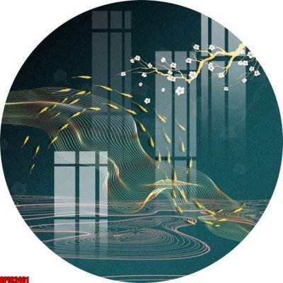 Tải file tranh file tranh bộ decor in treo tường tráng gương OPIC2461 (gốc) tại Filetranh.com