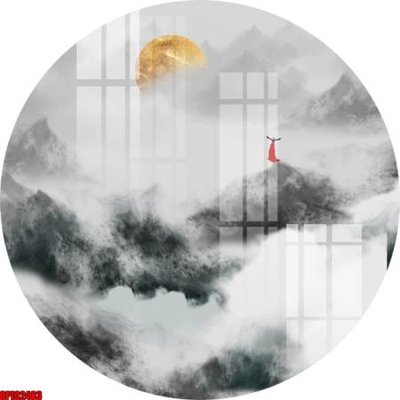 Tải file file tranh bộ decor in treo tường tráng gương OPIC2483 (ảnh gốc) in gạch men