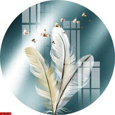 File gốc in tráng gương file tranh bộ decor in treo tường tráng gương OPIC2511 chi tiết