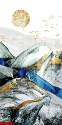 Mua file gốc file tranh bộ decor in treo tường tráng gương OPIC2574 (PSD) tại Filetranh.com