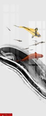 File in ấn file tranh bộ decor in treo tường tráng gương OPIC2586 (bản gốc) từ file gốc