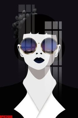 Chi tiết file gốc file tranh bộ decor in treo tường tráng gương OPIC2688 (cho in tráng gương)