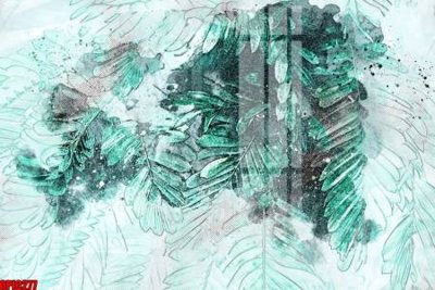 File gốc file tranh bộ decor in treo tường tráng gương OPIC277 (phiên bản chuẩn) để in ấn