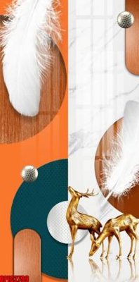 Tải file file tranh bộ decor in treo tường tráng gương OPIC2799 (ảnh gốc) in gạch 3D