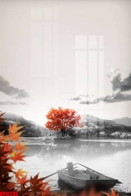 Ảnh gốc file tranh bộ decor in treo tường tráng gương OPIC295 (độ nét cao) in mica