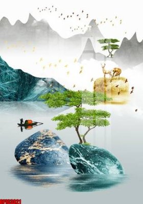 File gốc file tranh bộ decor in treo tường tráng gương OPIC3021 (thiết kế) độc quyền