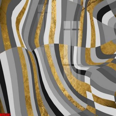 File in mica file tranh bộ decor in treo tường tráng gương OPIC307 (bản gốc) làm vách ngăn