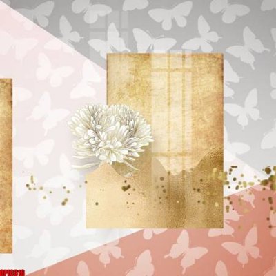 Tải file file tranh bộ decor in treo tường tráng gương OPIC316 (ảnh gốc) in gạch 3D