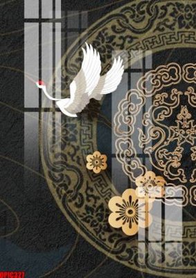 File ảnh file tranh bộ decor in treo tường tráng gương OPIC327 (gốc) in Hiflex