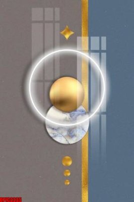 Chi tiết file gốc file tranh bộ decor in treo tường tráng gương OPIC3335 (cho in tráng gương)