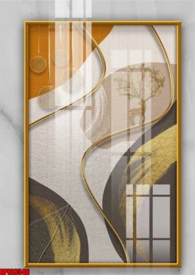 Tải file file tranh bộ decor in treo tường tráng gương OPIC3546 (gốc) làm file thiết kế