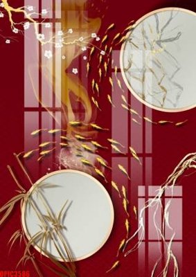 File ảnh file tranh bộ decor in treo tường tráng gương OPIC3586 (gốc) in backdrop sự kiện