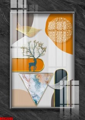 File tranh file tranh bộ decor in treo tường tráng gương OPIC3595 (ảnh gốc) độc quyền