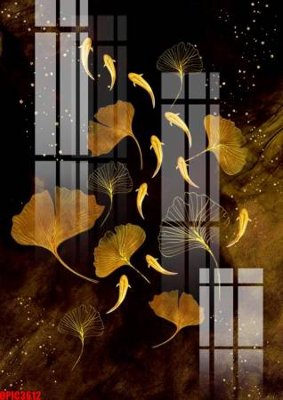 File tranh file tranh bộ decor in treo tường tráng gương OPIC3612 (bản gốc) treo tường