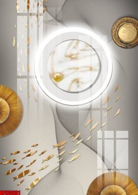 File tranh gốc file tranh bộ decor in treo tường tráng gương OPIC3631 (bản quyền) Filetranh.com