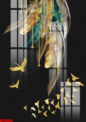 Mua file gốc file tranh bộ decor in treo tường tráng gương OPIC3642 (in ấn) tại Filetranh.com