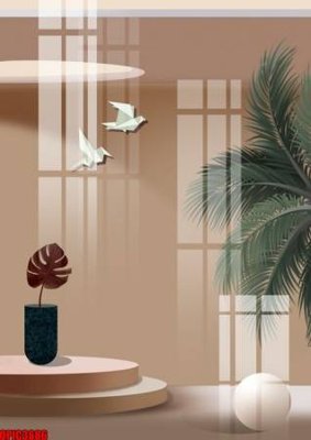 File in ấn cao cấp file tranh bộ decor in treo tường tráng gương OPIC3686 (file gốc)