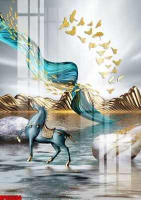 File gốc file tranh bộ decor in treo tường tráng gương OPIC3694 (in lụa) tranh thuận buồm