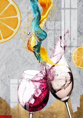 Tải file file tranh bộ decor in treo tường tráng gương OPIC3715 (ảnh gốc) file AI/EPS