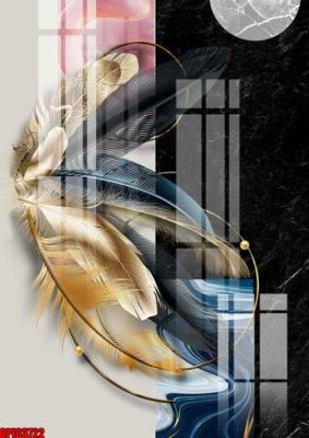 File tranh file tranh bộ decor in treo tường tráng gương OPIC3722 (ảnh gốc) không bị mờ