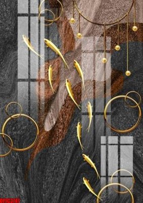 File in ấn file tranh bộ decor in treo tường tráng gương OPIC3747 (bản gốc) chất lượng cao