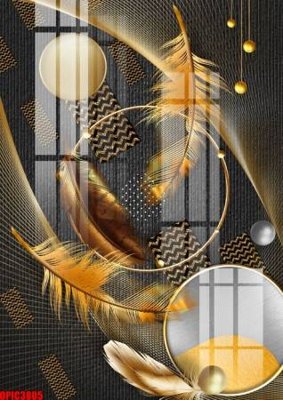 Tải file file tranh bộ decor in treo tường tráng gương OPIC3805 (gốc) chủ đề tôn giáo