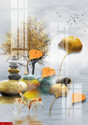 Tải về file tranh gốc file tranh bộ decor in treo tường tráng gương OPIC3811 (để in quảng cáo)