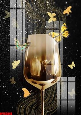 File tranh file tranh bộ decor in treo tường tráng gương OPIC3848 (gốc) in vải canvas