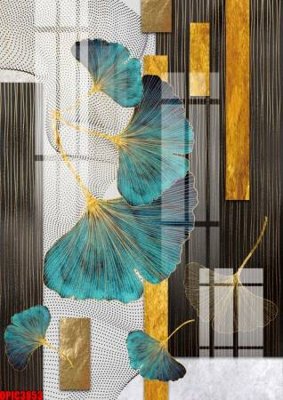 File in trần file tranh bộ decor in treo tường tráng gương OPIC3853 (bản gốc 3D) sống động