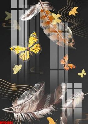 File tranh file tranh bộ decor in treo tường tráng gương OPIC3861 (bản gốc) in canvas