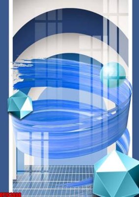 Tải file file tranh bộ decor in treo tường tráng gương OPIC3898 (gốc) làm tranh trang trí