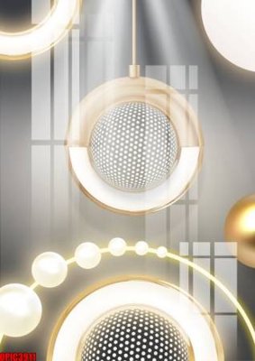 File PSD file tranh bộ decor in treo tường tráng gương OPIC3911 (bản gốc) độ phân giải cao