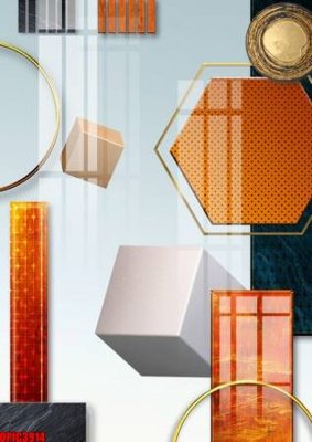 File tranh trang trí file tranh bộ decor in treo tường tráng gương OPIC3914 (tải file gốc)