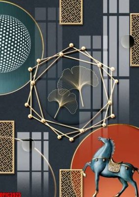 Tải file file tranh bộ decor in treo tường tráng gương OPIC3925 (gốc) làm tranh trang trí