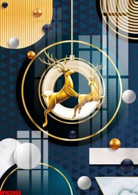 Tải về file gốc file tranh bộ decor in treo tường tráng gương OPIC3956 (chuẩn in ấn)