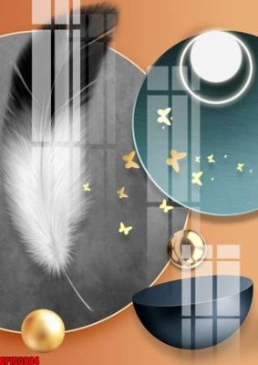 File PSD file tranh bộ decor in treo tường tráng gương OPIC3984 (bản gốc) chất lượng nhất