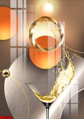 Cung cấp file tranh gốc file tranh bộ decor in treo tường tráng gương OPIC3991 độc quyền