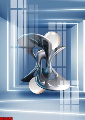 Download file gốc file tranh bộ decor in treo tường tráng gương OPIC4022 (in lụa) cao cấp