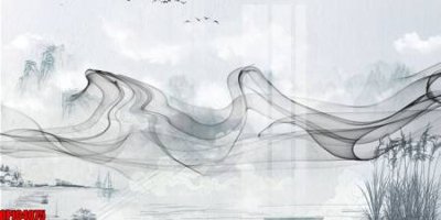 File tranh quảng cáo file tranh bộ decor in treo tường tráng gương OPIC4075 (download file gốc)