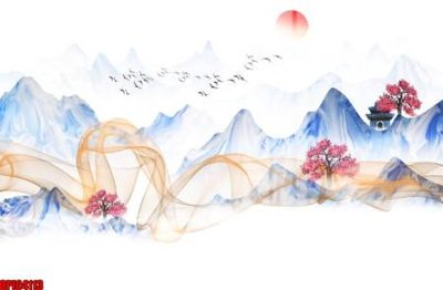 File PSD file tranh bộ decor in treo tường tráng gương OPIC4113 (bản gốc) độ phân giải cao