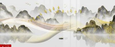 File in trần file tranh bộ decor in treo tường tráng gương OPIC4118 (bản gốc) đại dương