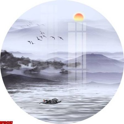 Tải file file tranh bộ decor in treo tường tráng gương OPIC4267 (gốc) làm tranh treo tường