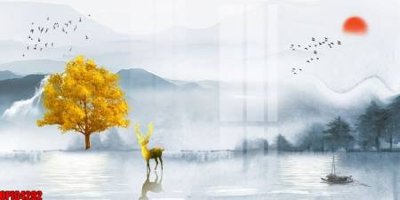 File in ấn file tranh bộ decor in treo tường tráng gương OPIC4292 (bản gốc) cao cấp