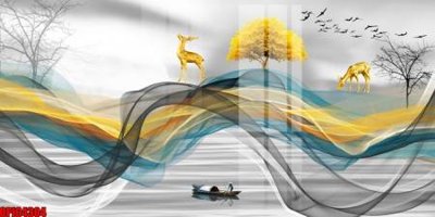 File gốc file tranh bộ decor in treo tường tráng gương OPIC4304 (in tráng gương) ốp tường