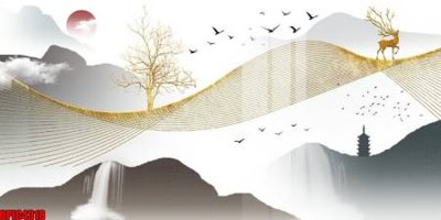 Tải file tranh gốc file tranh bộ decor in treo tường tráng gương OPIC4318 chất lượng cao