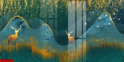 File tranh file tranh bộ decor in treo tường tráng gương OPIC4346 (ảnh gốc) in trần xuyên sáng