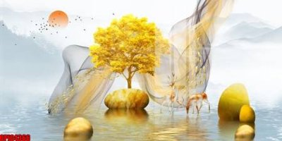 File in trần file tranh bộ decor in treo tường tráng gương OPIC4366 (bản gốc) trời sao