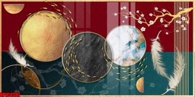 File in trần file tranh bộ decor in treo tường tráng gương OPIC4387 (file gốc) xuyên sáng