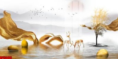 File tranh file tranh bộ decor in treo tường tráng gương OPIC4441 (ảnh gốc) độ nét vượt trội