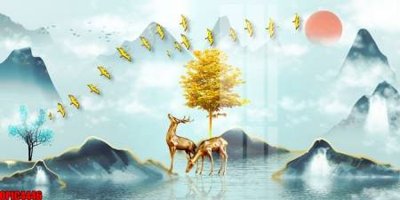 Tải file gốc file tranh bộ decor in treo tường tráng gương OPIC4446 (in khổ lớn) quảng cáo